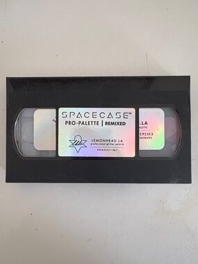 Spacecase Pro-Palette Remixed by - Black Glitter Makeup Palette